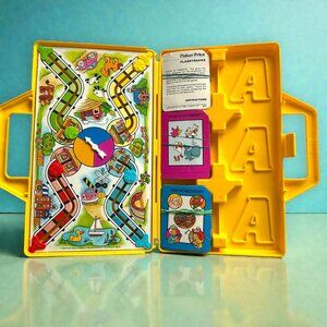 Vintage 1986 Fisher-Price Flashtracks Classic Learning Game 100% Completed